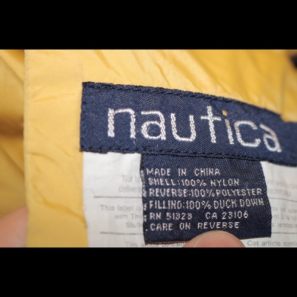 Vintage Nautica Reversal Puffer jacket - Picture 4 of 7